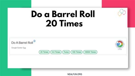 do a barrel roll 20|a barrel roll 20 times.